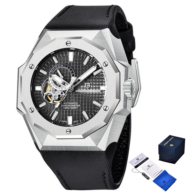 Watch Pagani Design PD-YS010 Silver-Black