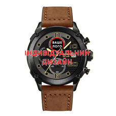 Часы  Awarder 016 Black-Brown Индивидуальный дизайн