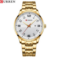 Часы  Curren 8411 Gold-White