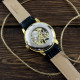 Watch Forsining 8099 Black-Gold-Black
