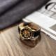 Watch Forsining 8099 Black-Gold-Black