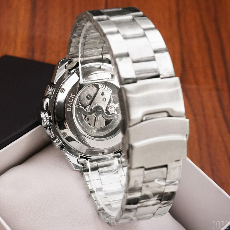 Watch Winner 8186 Big Diamonds Silver