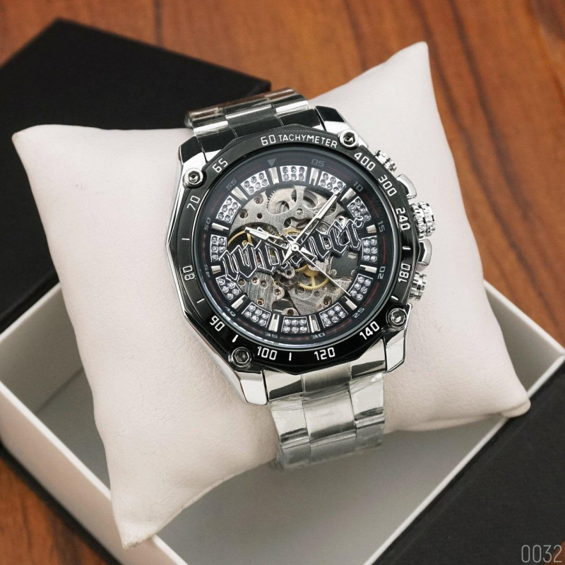 Watch Winner 8186 Big Diamonds Silver