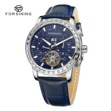 Годинник  Forsining 6920 Silver-Blue