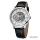 Watch Forsining 8099A Black-White Leather