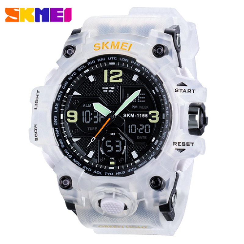 Watch Skmei 1155BWT White-Black