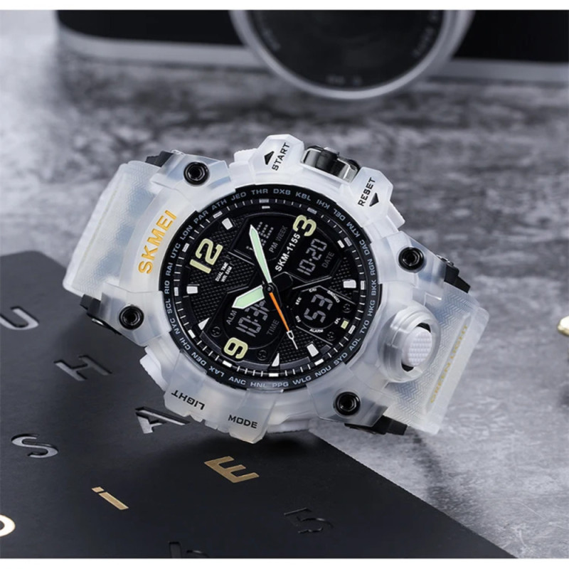 Watch Skmei 1155BWT White-Black