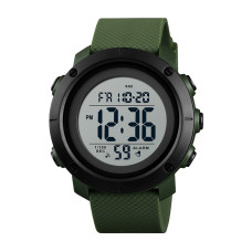 Годинник  Skmei 1434AGWT Army Green-White
