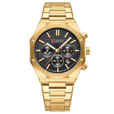 Часы  Curren 8440 Gold-Black