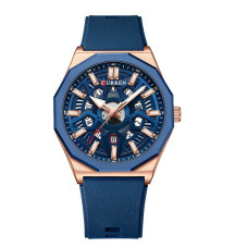 Часы  Curren 8437 Gold-Blue
