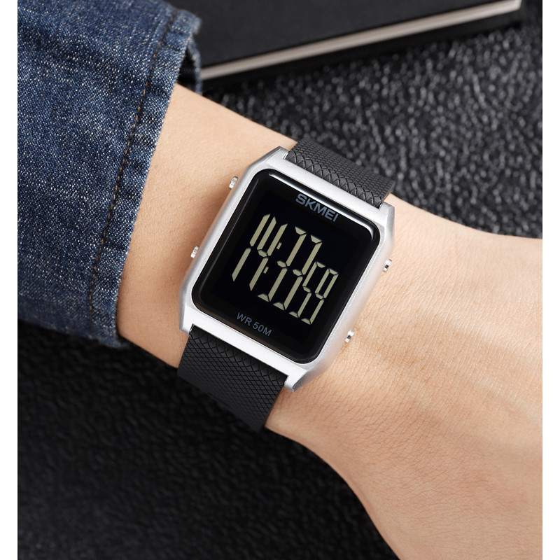 Watch Skmei 1866SIBK Silver-Black