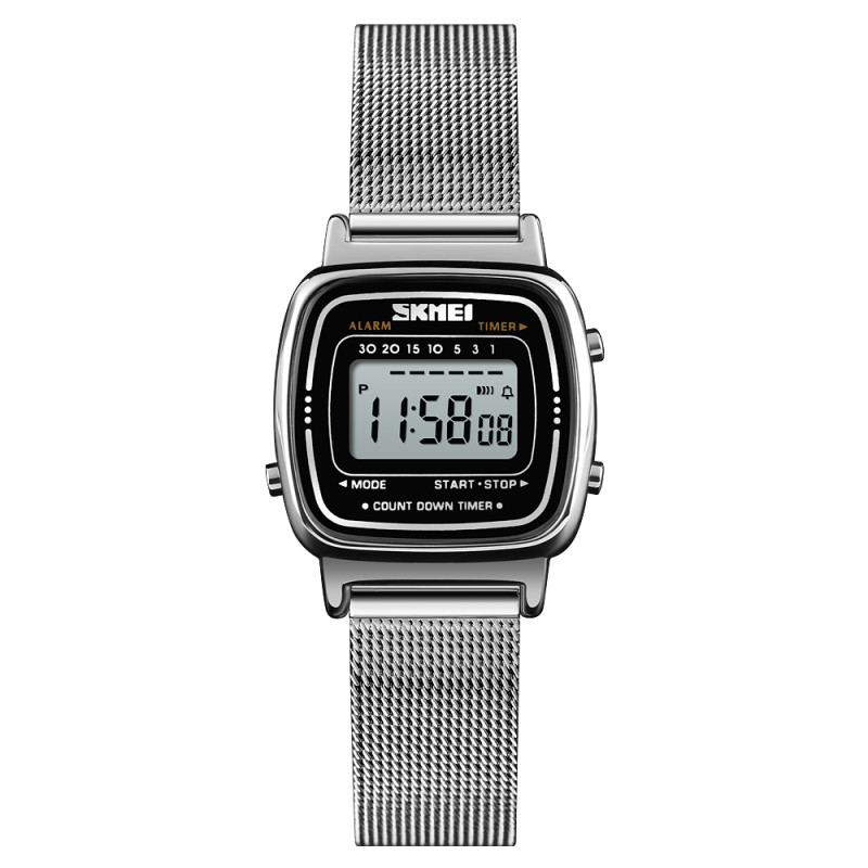 Watch Skmei 1901MHSI Silver Mesh