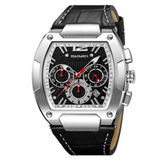 Часы  Skmei 9357SIBK Silver-Black