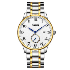 Часы  Skmei 9297GDSI-AC Gold-Silver Numbers