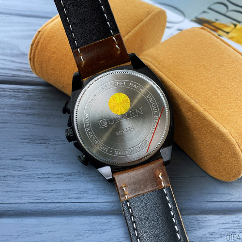 Watch Curren 8324 Black-Brown