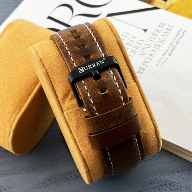 Watch Curren 8324 Black-Brown