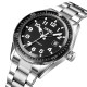 Watch Skmei 9232SSIBK Silver/Black-steel strap