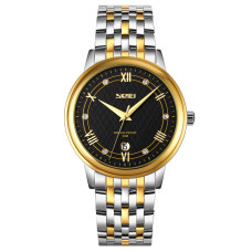 Часы  Skmei 9272TGDBK-B Gold/Silver-Black Men