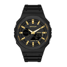 Часы  Sanda 6016 Black-Gold