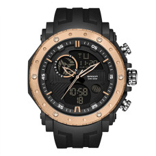 Часы  Sanda 6012 Black-Rose Gold