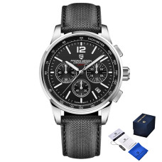 Часы  Pagani Design YS008 Silver-Black
