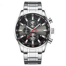 Часы  Curren 8351 Silver-Black