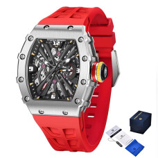 Часы  Pagani Design PD-1738 Silver-Red