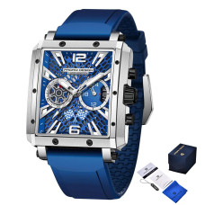 Часы  Pagani Design PD-1725 Silver-Blue