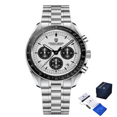 Часы  Pagani Design PD-1735 Silver-White