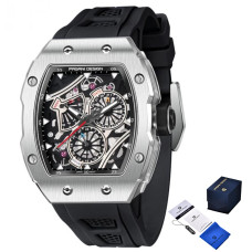 Часы  Pagani Design PD-YS012 Silver-Black
