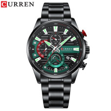 Часы  Curren 8415 Black-Green