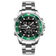 Watch Skmei 1850SIGN Silver-Green SALE