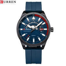 Часы  Curren 8421 Blue-Black-Red
