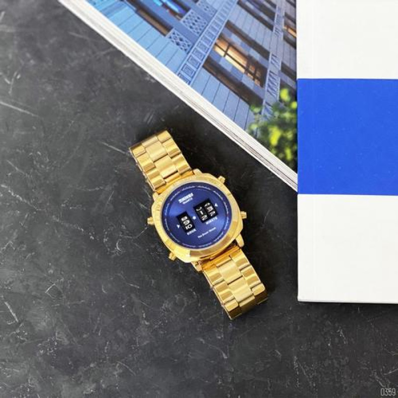 Watch Skmei 1531 Gold-Blue
