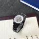 Watch Winner 8067 Black-White Red Crystal
