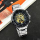 Watch Winner 8067 Silver-Black-Gold Red