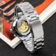 Watch Winner 8067 Silver-Black-Gold Red