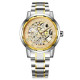 Winner 8008 Automatic Silver-Gold Watch