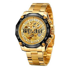 Часы  Winner 8186 Big Diamonds Gold