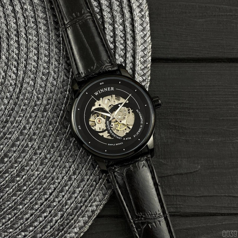 Watch Winner 8190 All Black