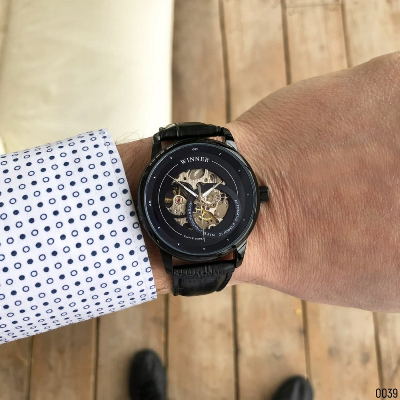 Watch Winner 8190 All Black