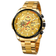 Часы  Forsining 6909 Gold-Black-Gold