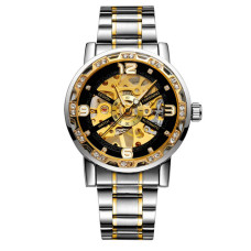 Часы  Forsining 8209 Silvr-Gold-Black
