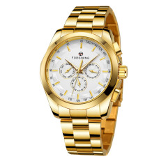 Часы  Forsining 6917 Gold-White