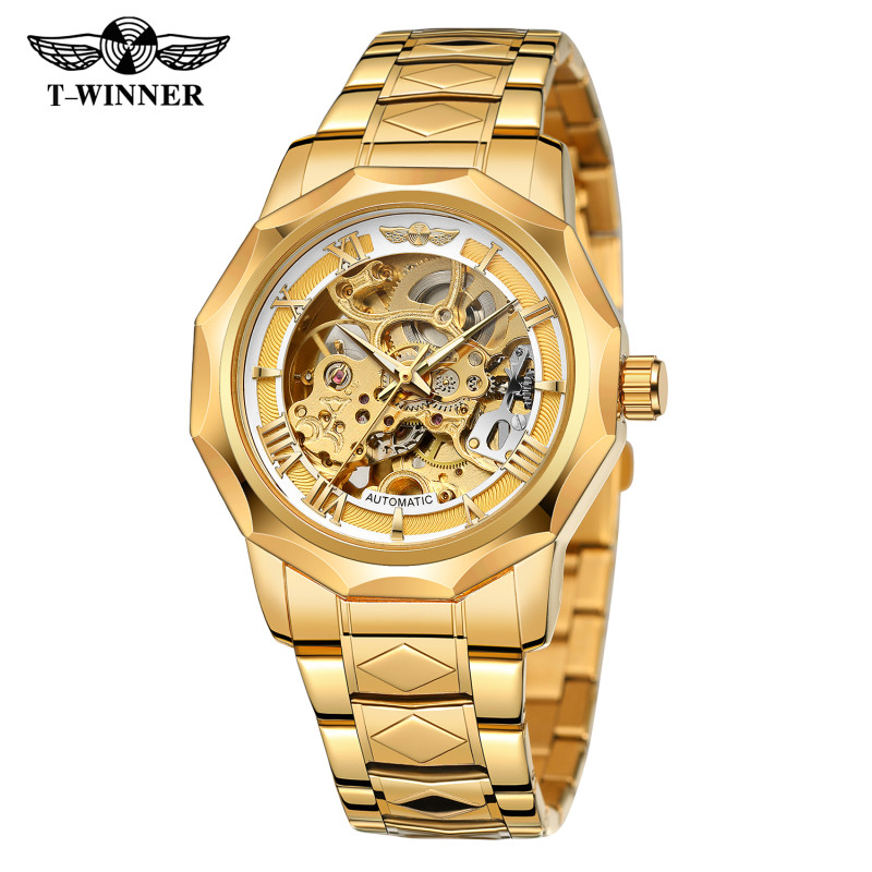 Watch Forsining 8249 Gold