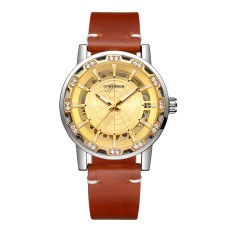 Часы  Winner 8278 Silver-Gold