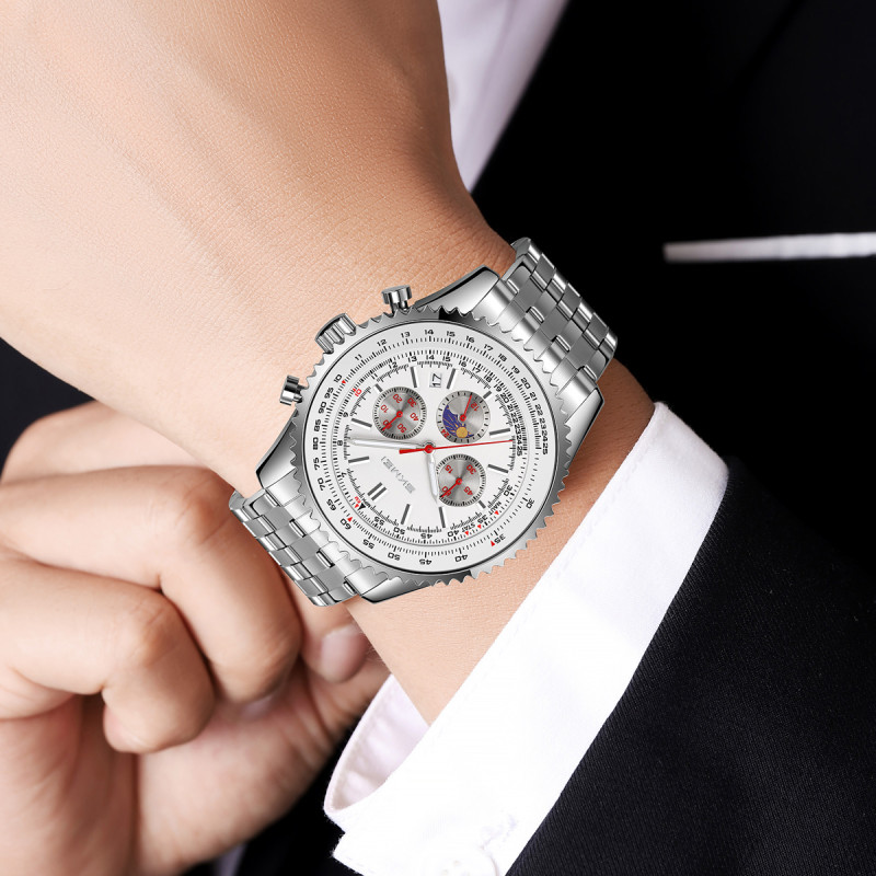 Watch Skmei 9348SI Silver
