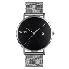 Часы  Skmei 9183SIBK Silver-Black