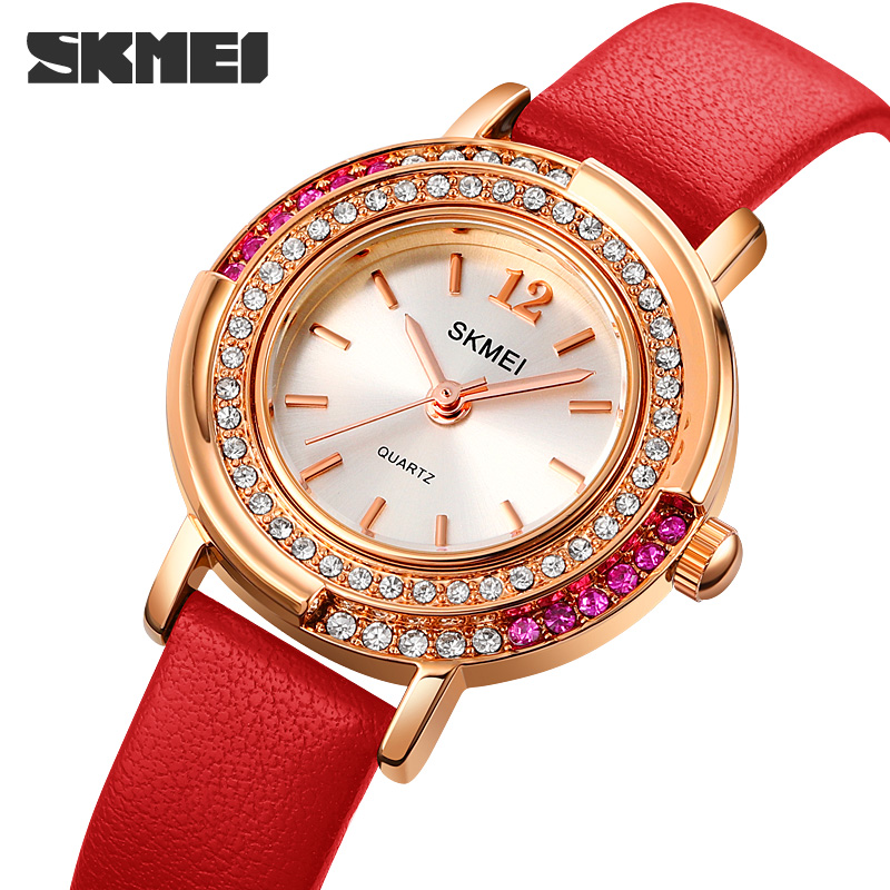 Watch Skmei 1855RGRD Rose Gold-Red