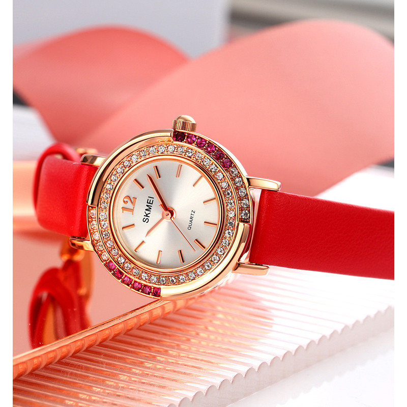 Watch Skmei 1855RGRD Rose Gold-Red
